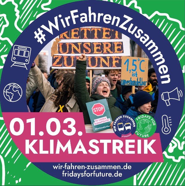 Bundesweiter Klimastreik am 01.03.2024